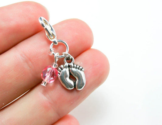 new baby charm. baby shower gift