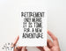 retirement card. new adventure card. retirement adventure