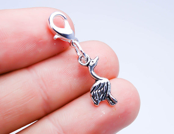 stork charm for new babies