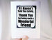 thank you quote as magnet for friends