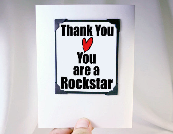 thank you magnet card fun quote