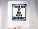 thank you magnet card fun quote