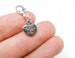 thank you heart charm