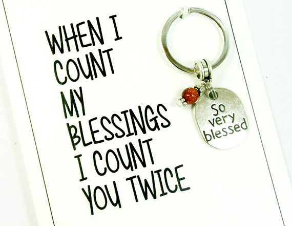 count your blessing card